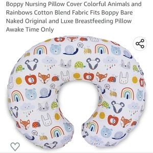 Boppy nursing pillow and cover